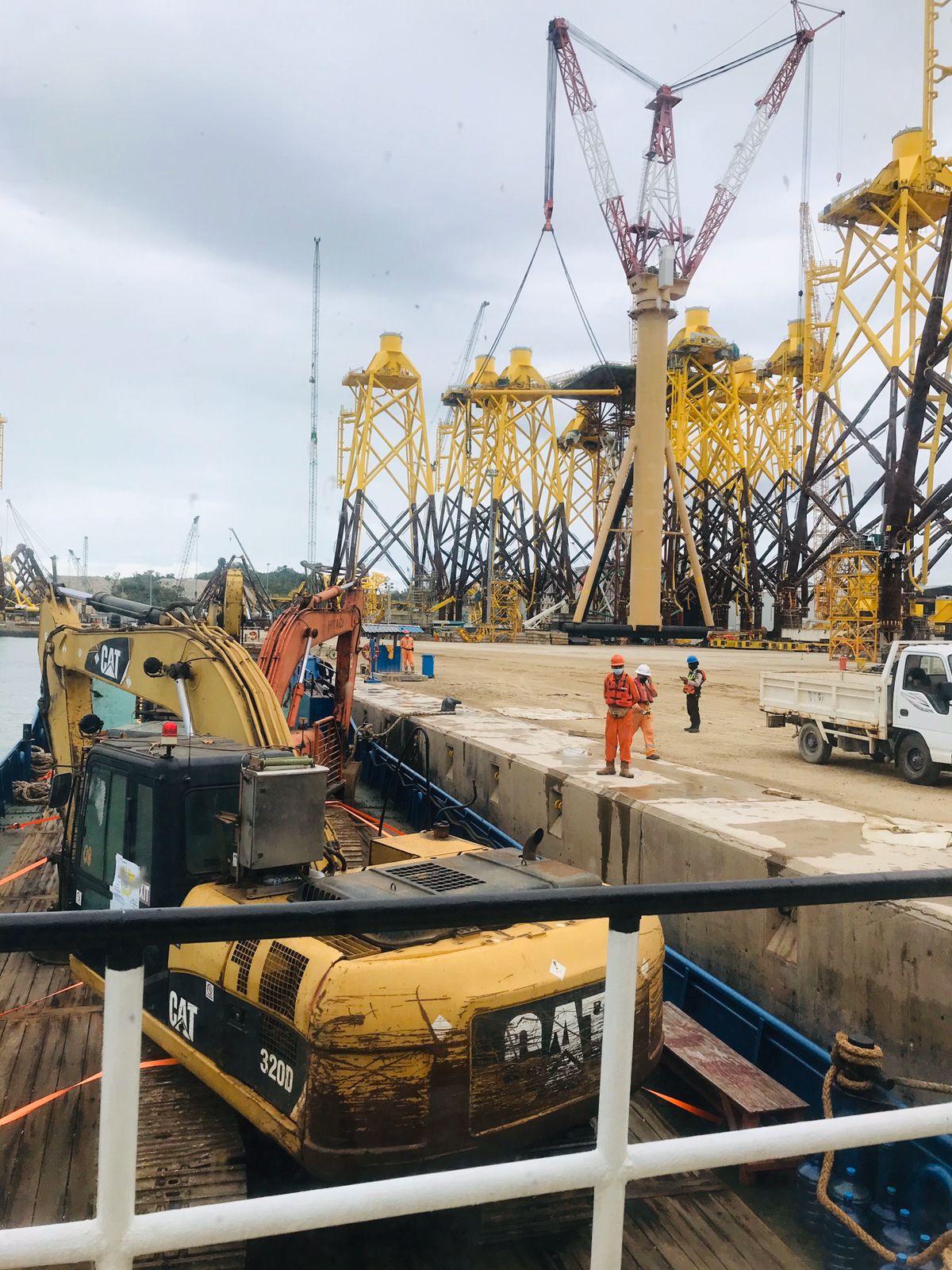 Subsea Cable Deploymnet Activities in Galang - Tanjung Pinang